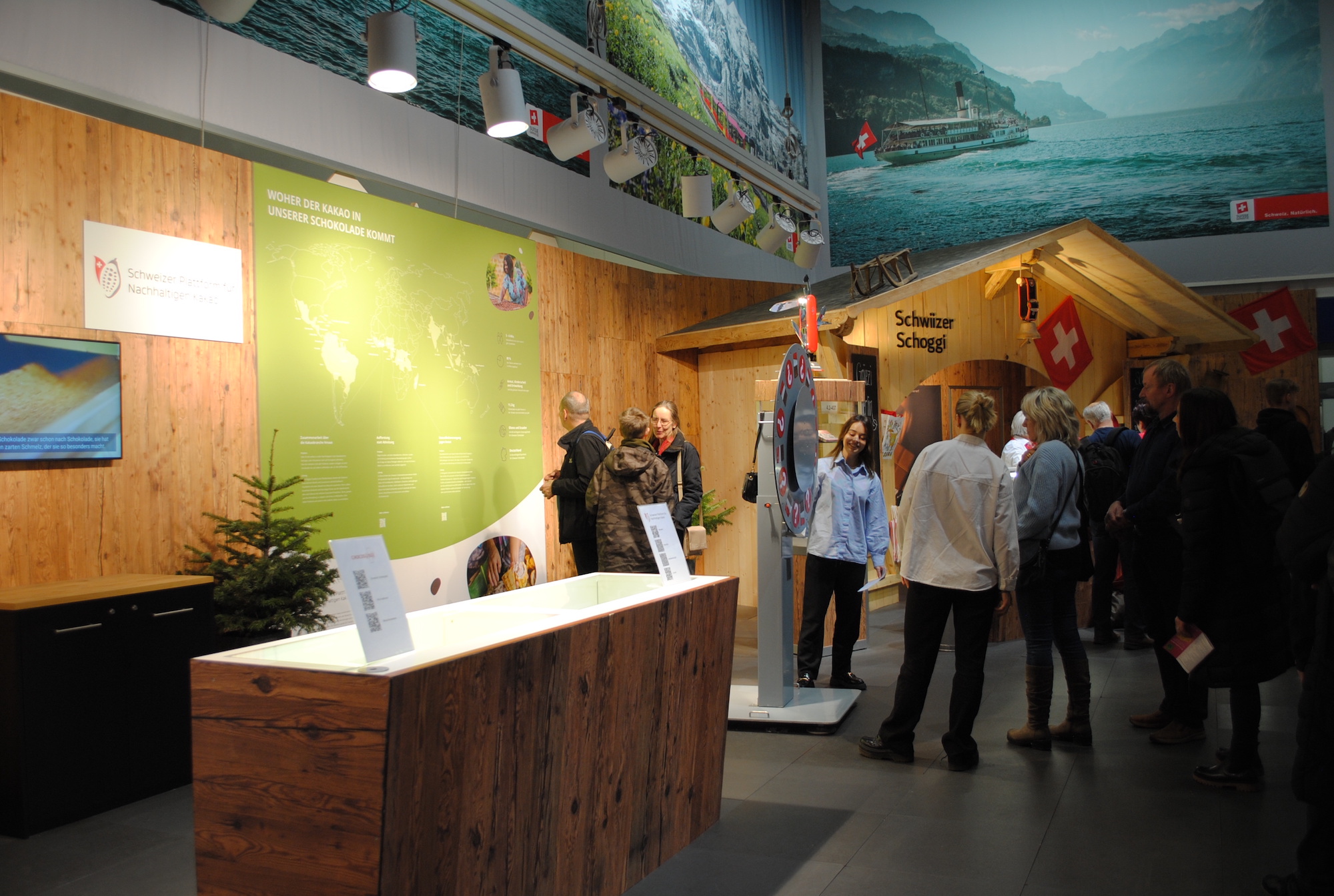 SWISSCO's wheel of fortune at the International Green Week Berlin 2023